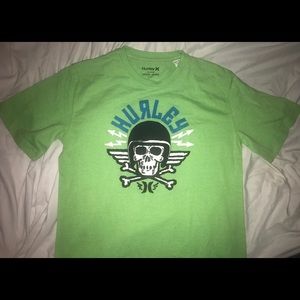 Hurley shirt size XL green